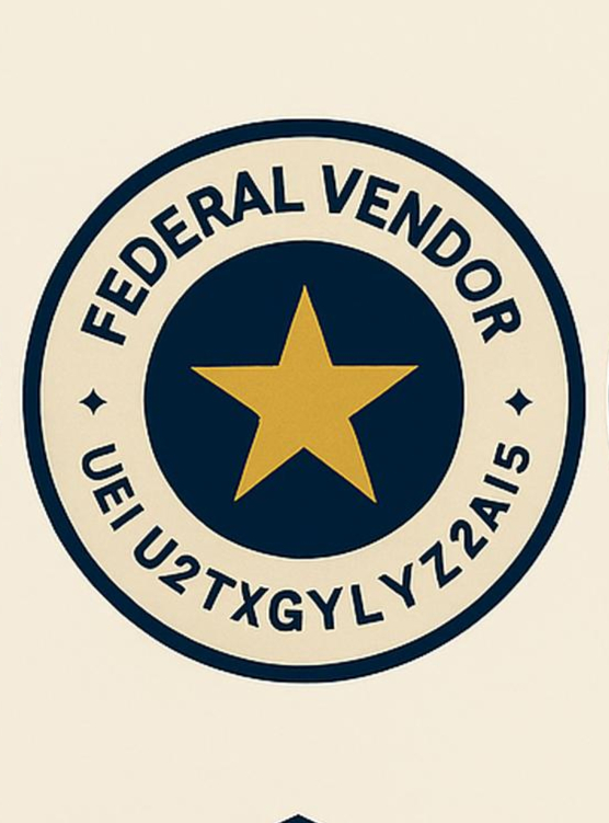 Federal Vendor – CAGE 9T3T4 | UEI U2TXGYLYZA15
